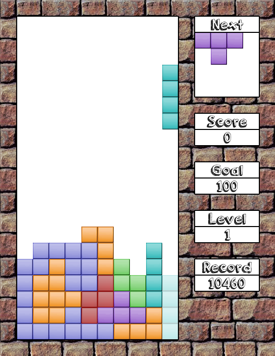 Tetris 2012 Screenshot